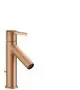 AXOR-HG-AXOR-Starck-Einhebel-Waschtischmischer-100-CoolStart-mit-Hebelgriff-und-Zugstangen-Ablaufgarnitur-Brushed-Bronze-10007140 gallery number 1